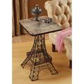 Design Toscano Tour Eiffel Sculptural Metal Side Table MH20656